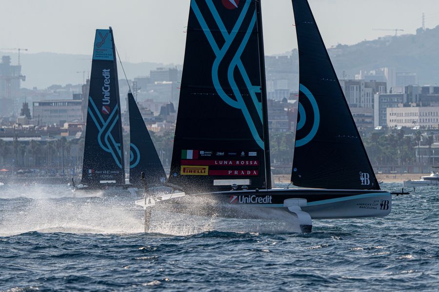 September 23, 2024. UniCredit Youth America's Cup, Race Day 6 - Group A. Photo Credit: AC37 media