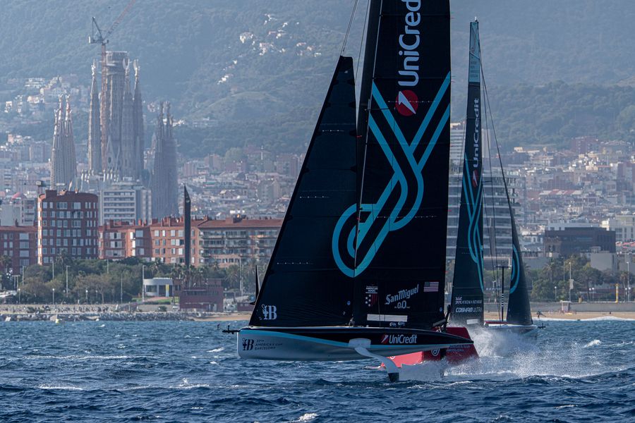 September 23, 2024. UniCredit Youth America's Cup, Race Day 6 - Group A. Photo Credit: AC37 media