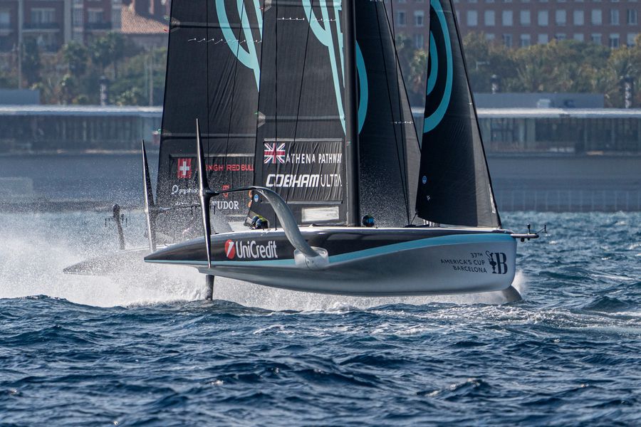September 23, 2024. UniCredit Youth America's Cup, Race Day 6 - Group A. Photo Credit: AC37 media