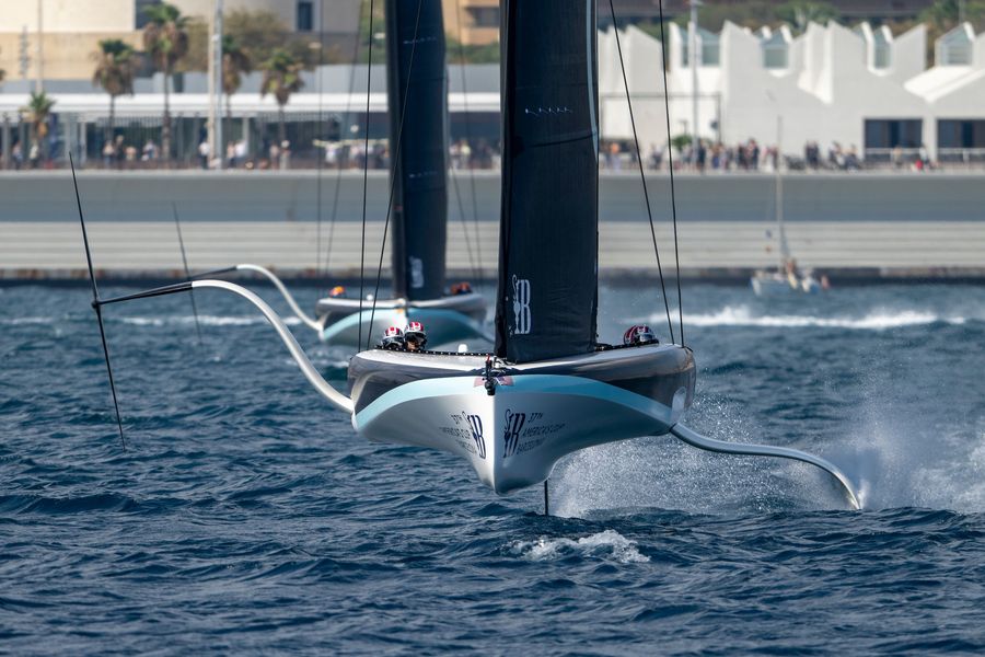 September 24, 2024. UniCredit Youth America's Cup, Race Day 7, Semi Finals. Photo Credit: AC37 media
