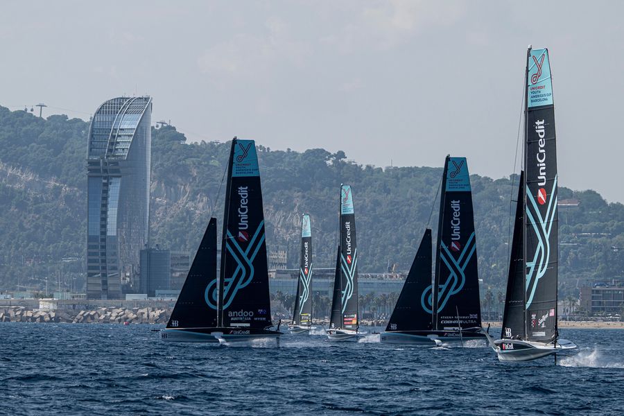 September 24, 2024. UniCredit Youth America's Cup, Race Day 7, Semi Finals. Photo Credit: AC37 media