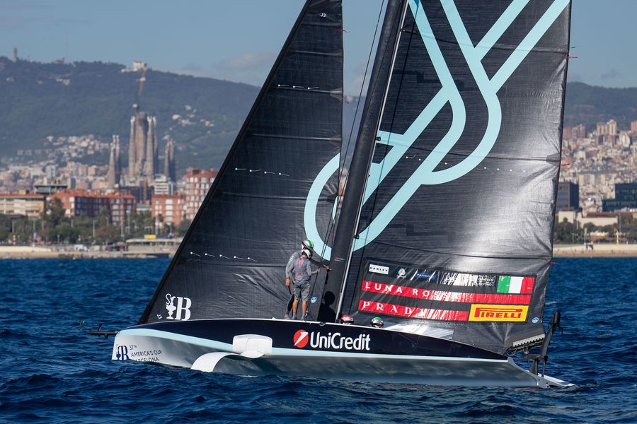 September 17, 2024. UniCredit Youth America's Cup, Race Day 8, Semi Finals.