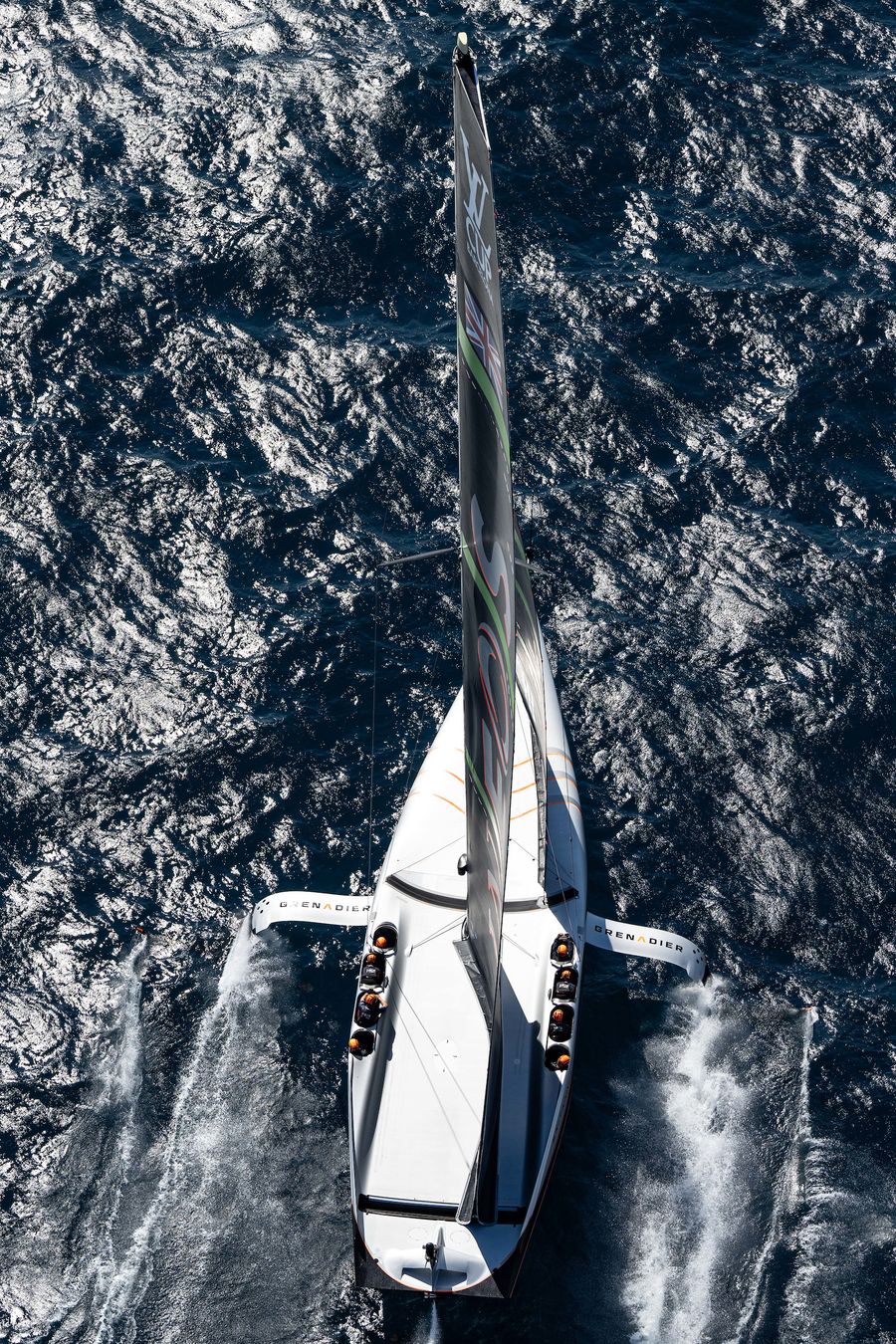 September 26, 2024. Louis Vuitton Cup, Final Race Day 1. INEOS BRITANNIA Photo Credit: AC37 media