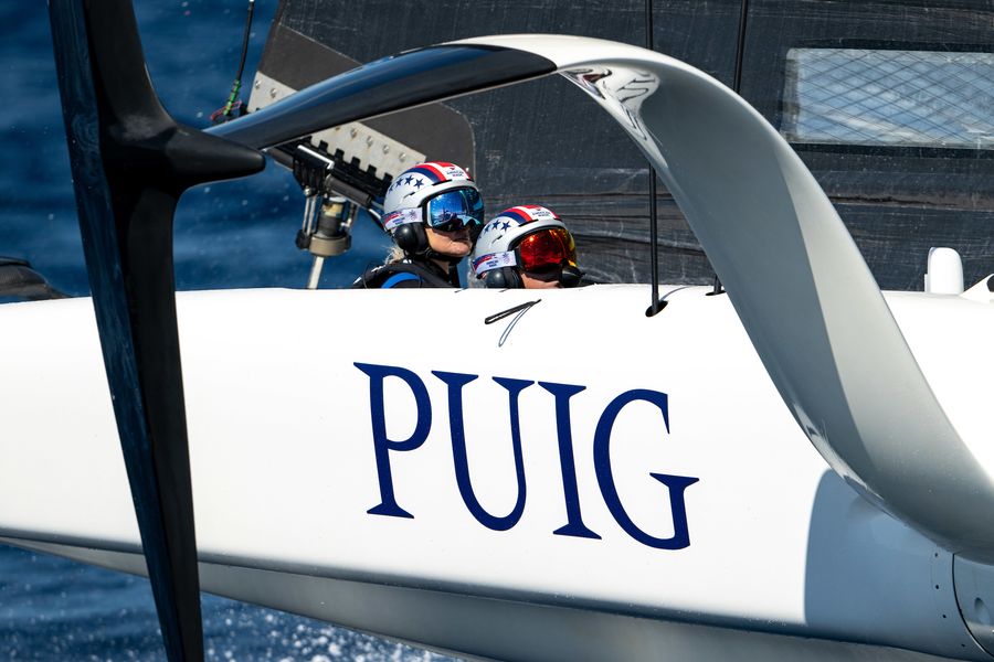 October 05, 2024. 37th America’s Cup -Puig Women's America's Cup, Qualifying - Group A. NYYC American Magic Women's Team