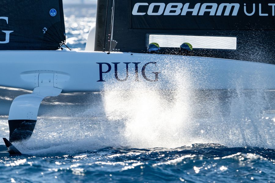 October 05, 2024. 37th America’s Cup -Puig Women's America's Cup, Qualifying - Group A. Athena Pathway - Women Photo Credit: AC37 media