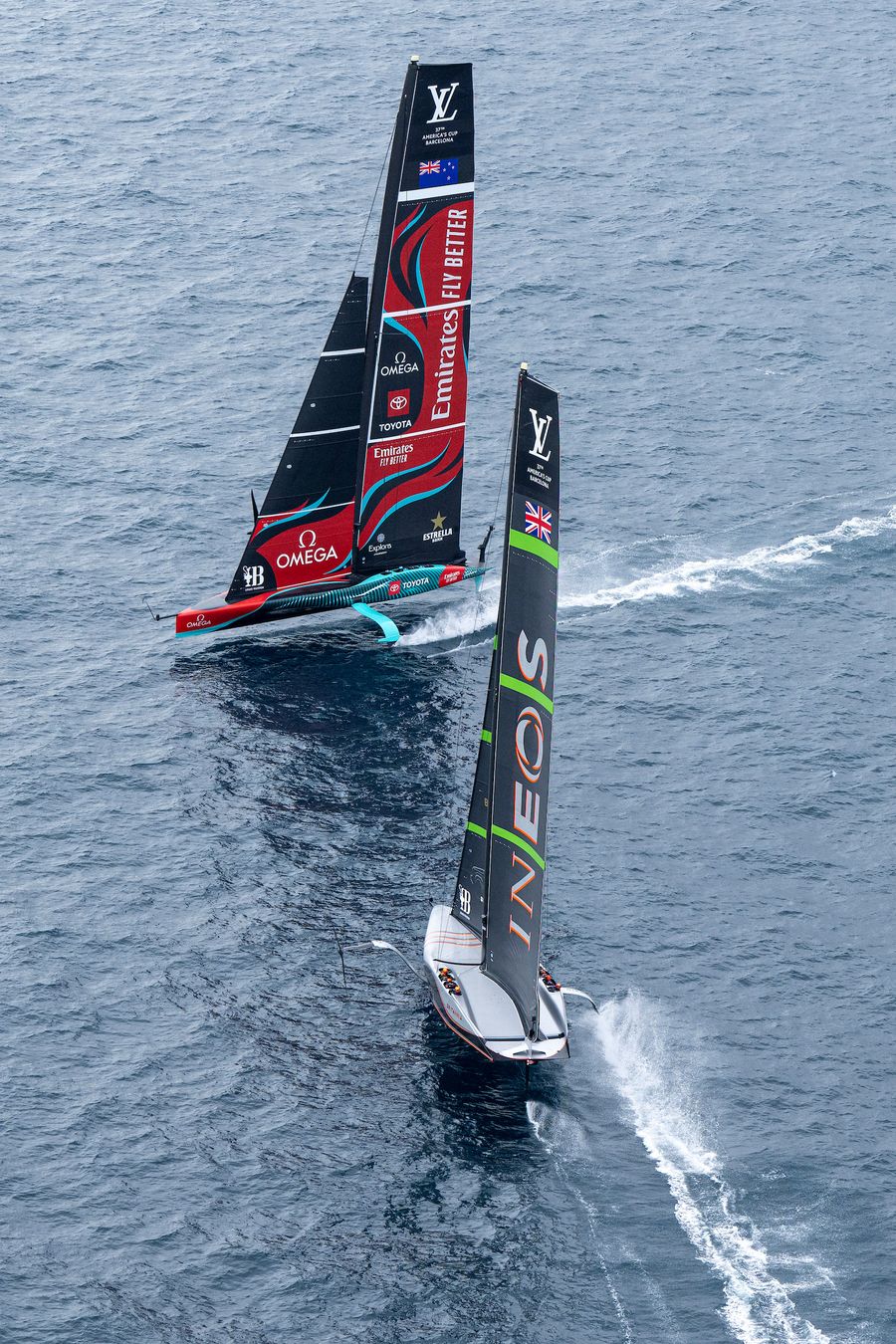 37th America’s Cup - Louis Vuitton 37th America's Cup - Race Day 1