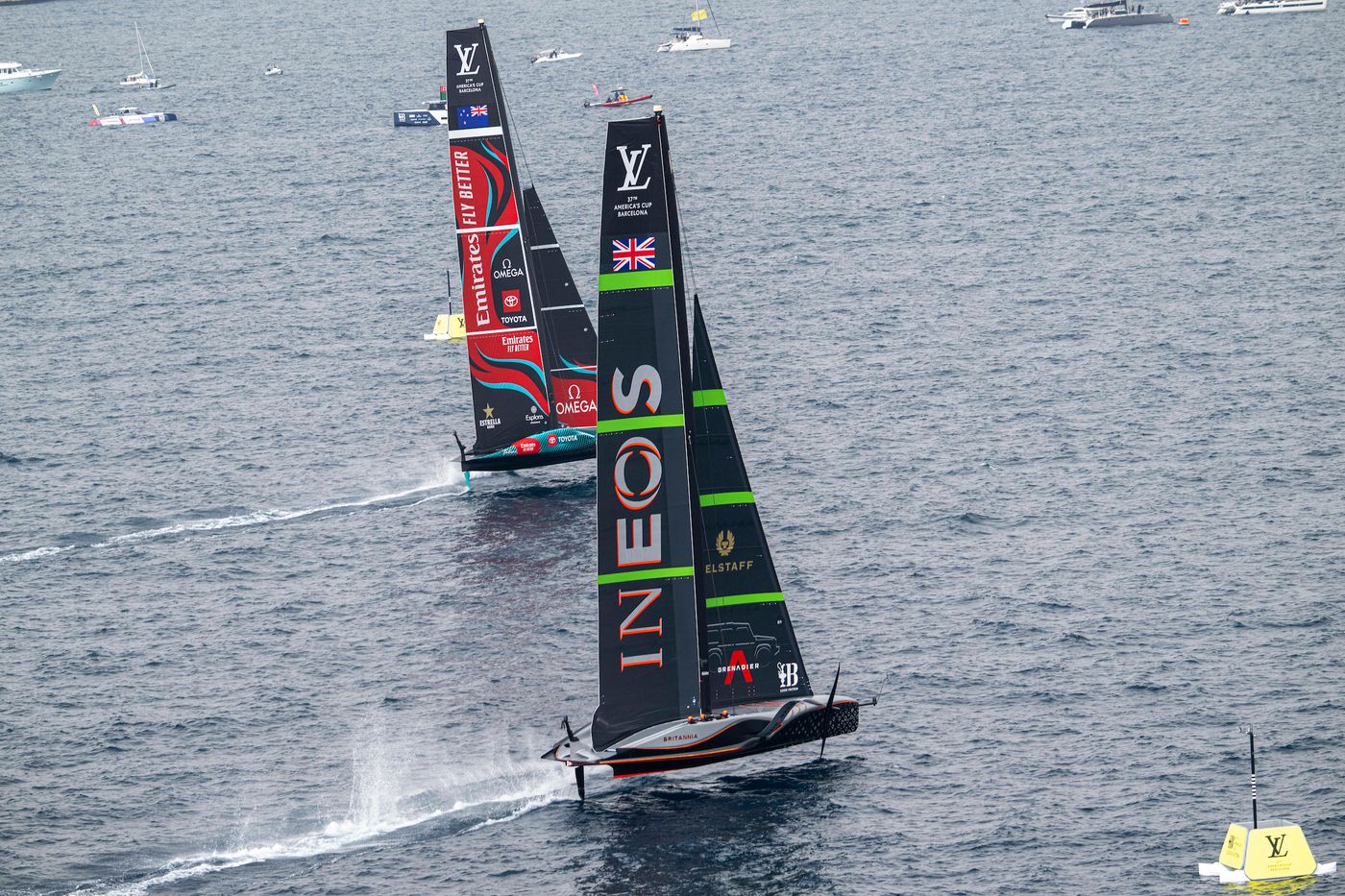37th America’s Cup - Louis Vuitton 37th America's Cup - Race Day 3, Race 4
