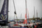 Crews secure their boats as Storm Austen approaches Saint-Malo (Loïc Venance/AFP)