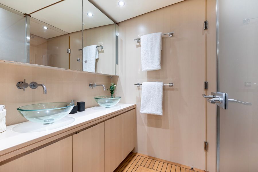 40m Abeking sailing yacht 4K gets fresh interior