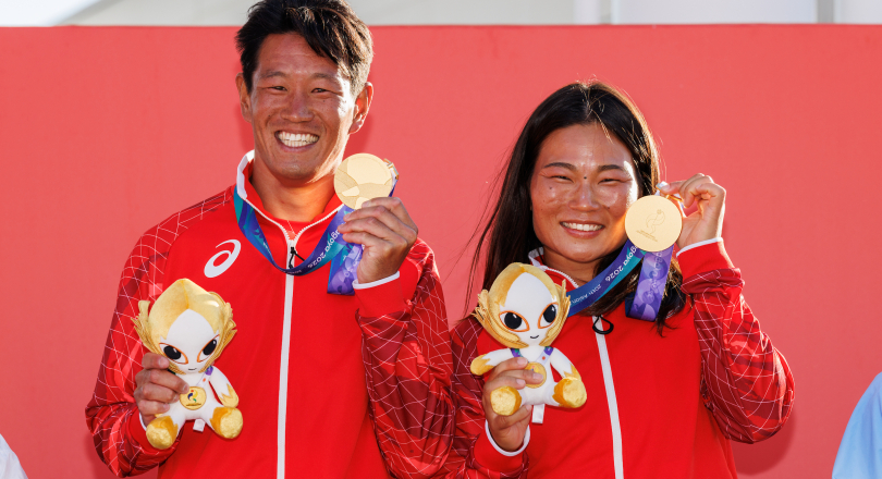 Japan's Isozaki and Seki hold nerve for Asian Games gold, 02 October 2026