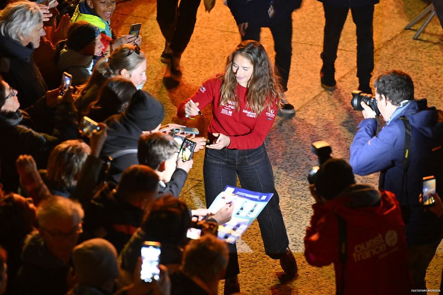 Crowd favourite Violette Dorange drew the loudest cheers from the Saint-Malo crowd (Vincent Curutchet / FACTSTORY)