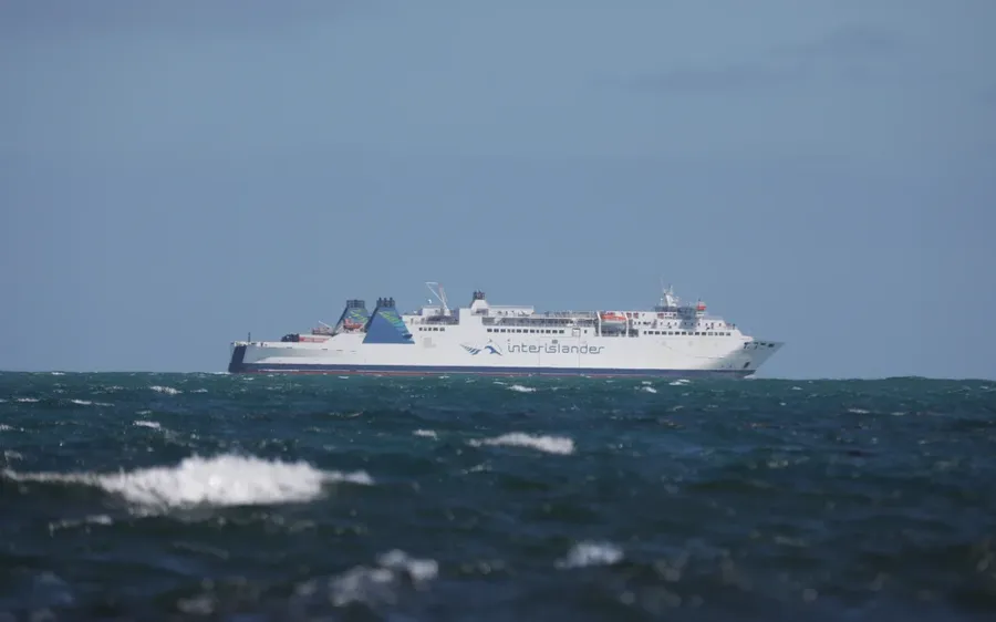 Aratere on its Cook Strait ferry sailing. Photo from File