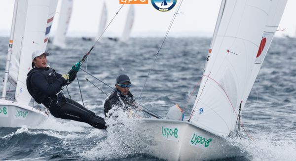 Japanese duo wins home waters as 113 crews tune up for 470 Worlds, 24 May 2026