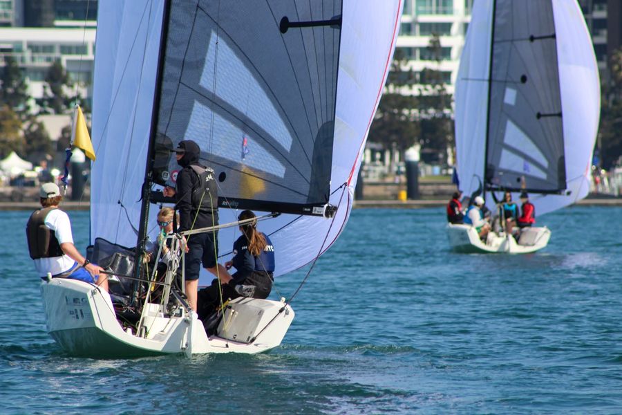 Tight rivalries collide as Corio Bay hosts youth match racing title, 22 October 2026