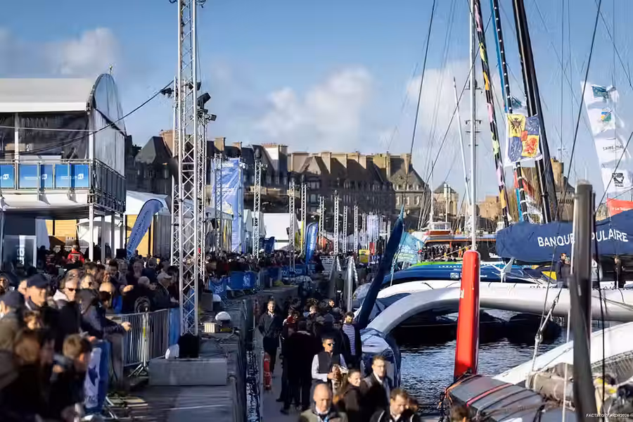 Sunshine lifts Saint-Malo mood as Route du Rhum fleet gathers, 27 October 2026