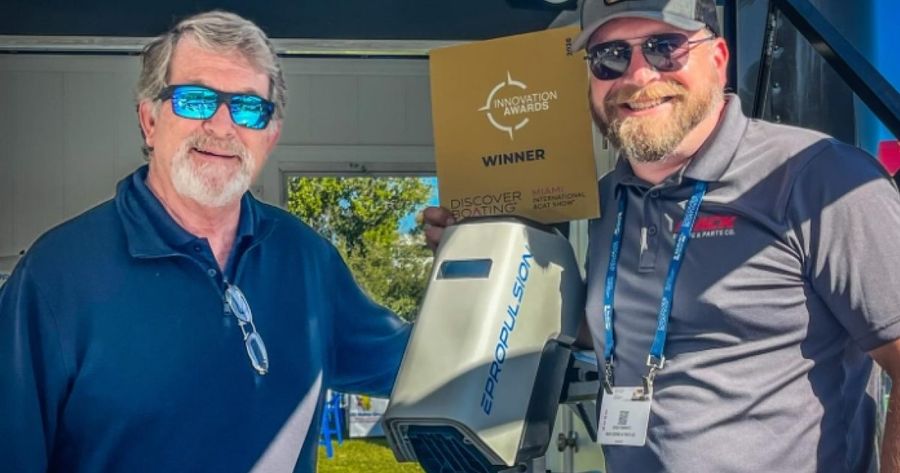 Spirit 2 electric outboard wins Alternative Propulsion award at Miami Boat Show, 13 February 2026