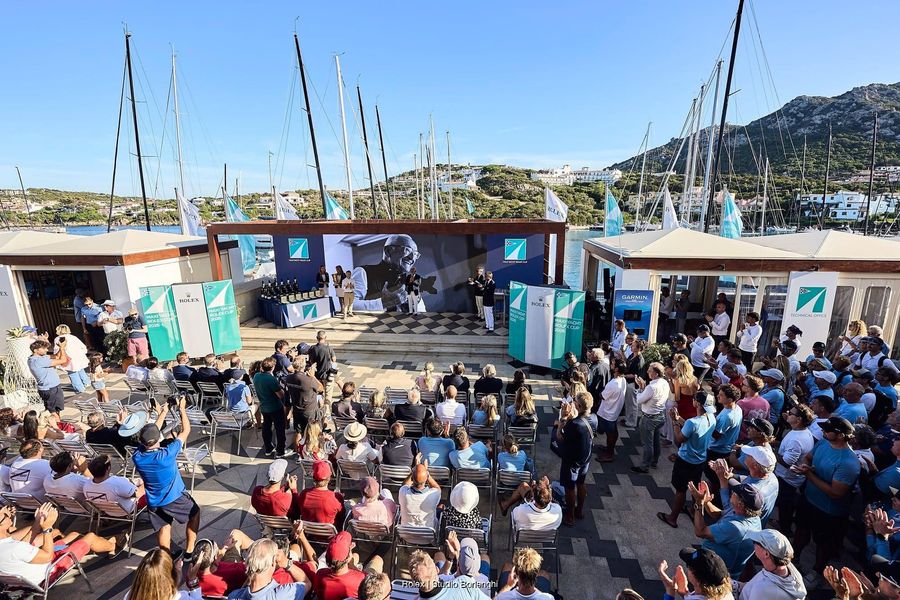 Action from the 2026 Maxi Yacht Rolex Cup. Photo: Rolex/Studio Borlenghi