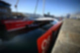 Alexia Barrier's IDEC Sport-CIC pictured by Loic Venance for AFP.
