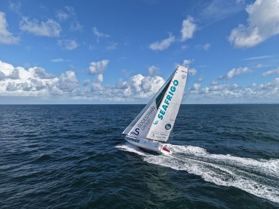 Guillaume Pirouelle (Sogestran – Seafrigo), one of the Class40 race favourites @ WaterandTechnologyFactory