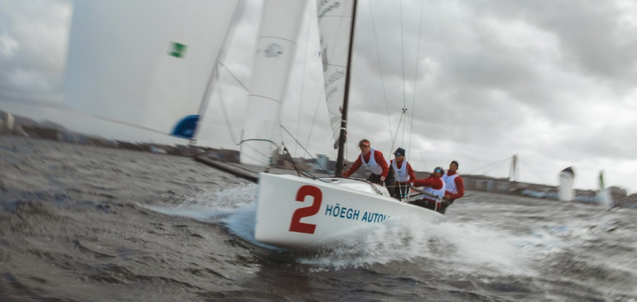 Fresh conditions during the Norwegian J/70 Sailing League finale in Stavanger. Tønsberg secured the season title on countback.