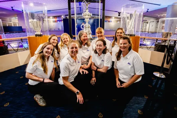 Megan Thomson leads a star-studded RNZYS team at the inaugural event in Newport