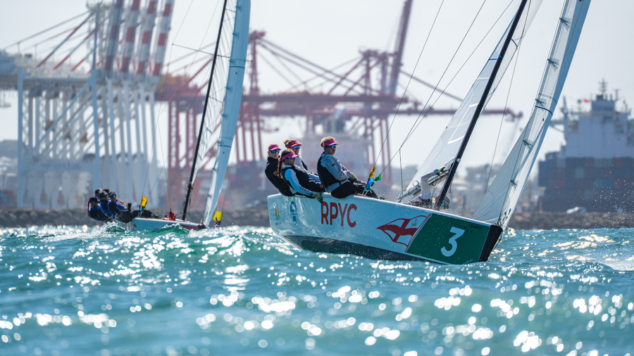 Williams sweeps Lovelady 3-0 to claim Fremantle match race crown, 16 September 2026