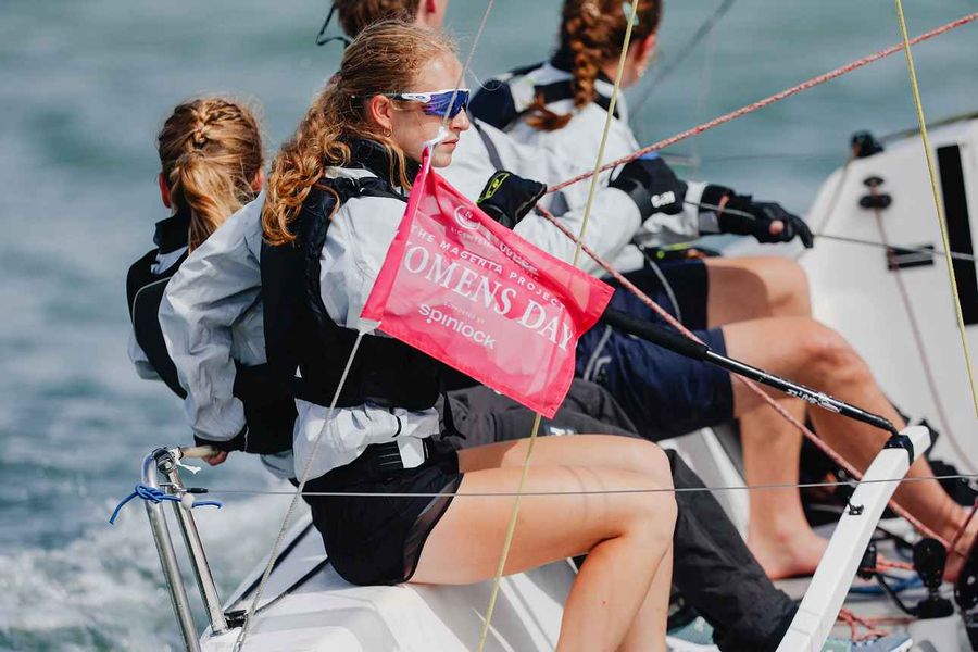 102 women helms, an America's Cup signing and Hannah Mills OBE headline sailing's biggest day for women, 04 August 2026
