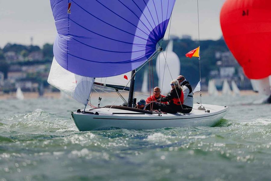 TP52s dominate Britannia Cup as 30-knot forecast cuts short Cowes Week day, 06 August 2026