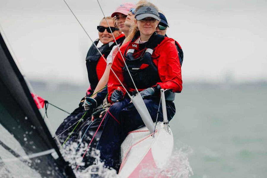 102 women helms, an America's Cup signing and Hannah Mills OBE headline sailing's biggest day for women, 04 August 2026