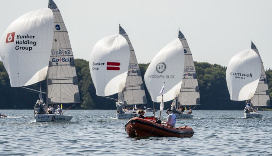 Pinckney and Kemp one win from gold at Youth Match Racing Worlds, 25 June 2026