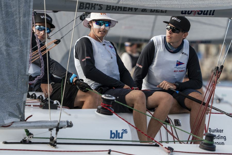 Pinckney and Kemp one win from gold at Youth Match Racing Worlds, 25 June 2026