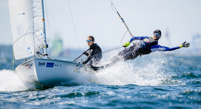 Kiel Week opens 470 season's second half with 27 mixed crews, 17 July 2026