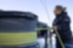Alexia Barrier skippering IDEC SPORT-CIC among the eight-strong Ultim fleet.