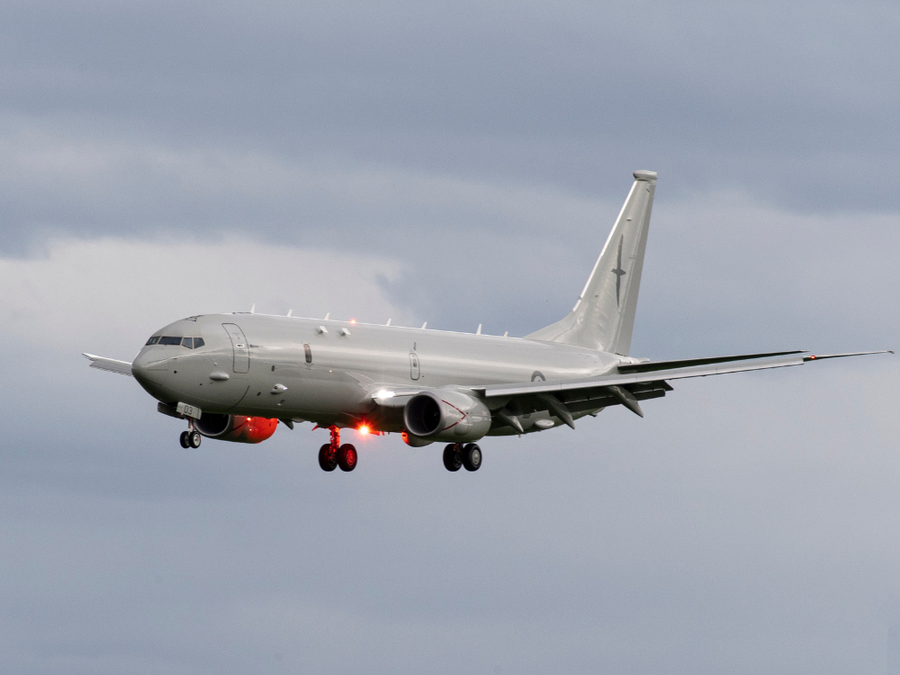 A Royal New Zealand Air Force P-8A Poseidon maritime patrol aircraft (file photo)