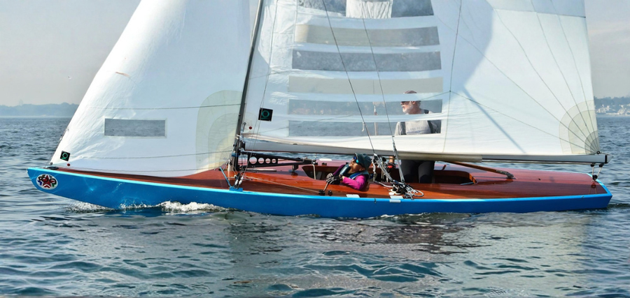 A beautifully restored Star, preserving the classic lines of one of sailing’s most enduring one-design keelboats.