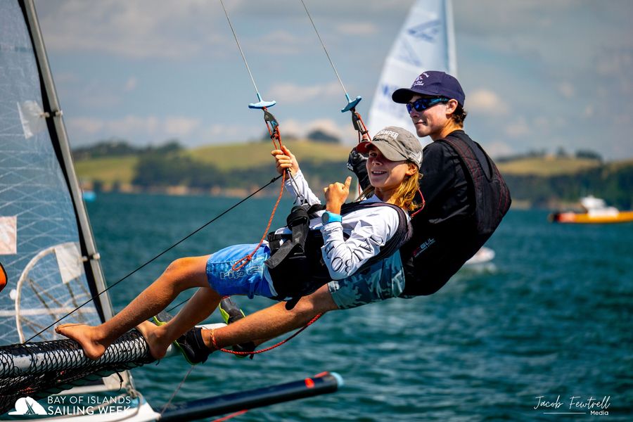 A great event for up-and-coming sailors : Credit- Jacob Fewtrell Media :: Ash Boyd (Facebook- BOISW)