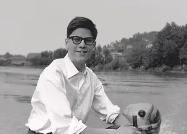 A young Paolo Vitelli / Credit: Azimut Yachts