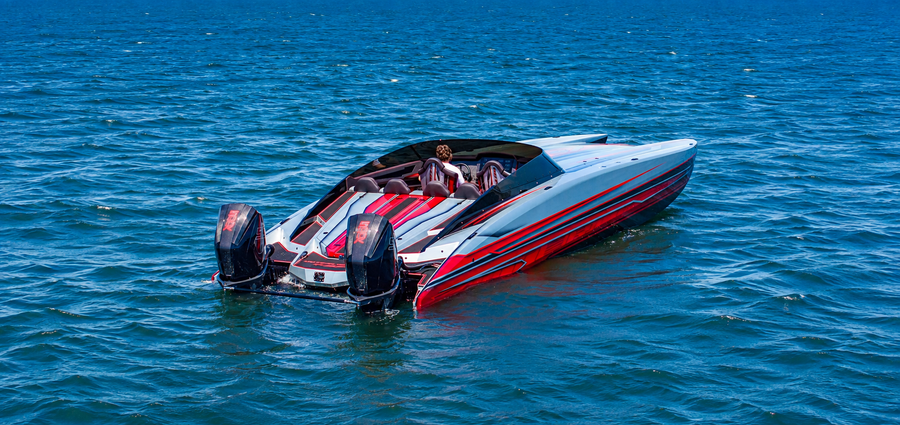 All new SC37 Outerlimits Powerboat