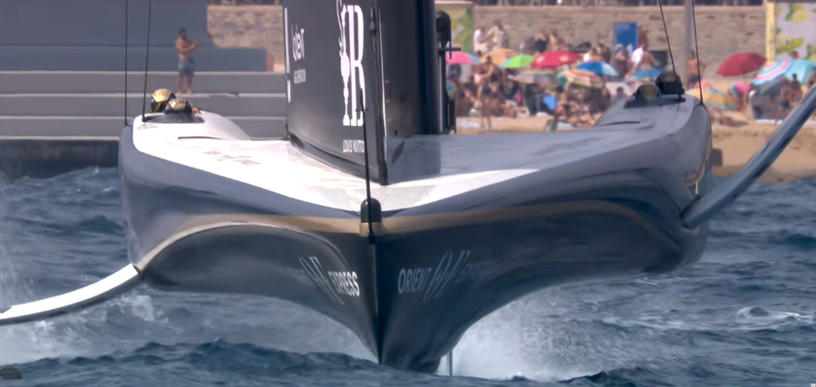 America's Cup. The rule stopping AC75s making the call for themselves.