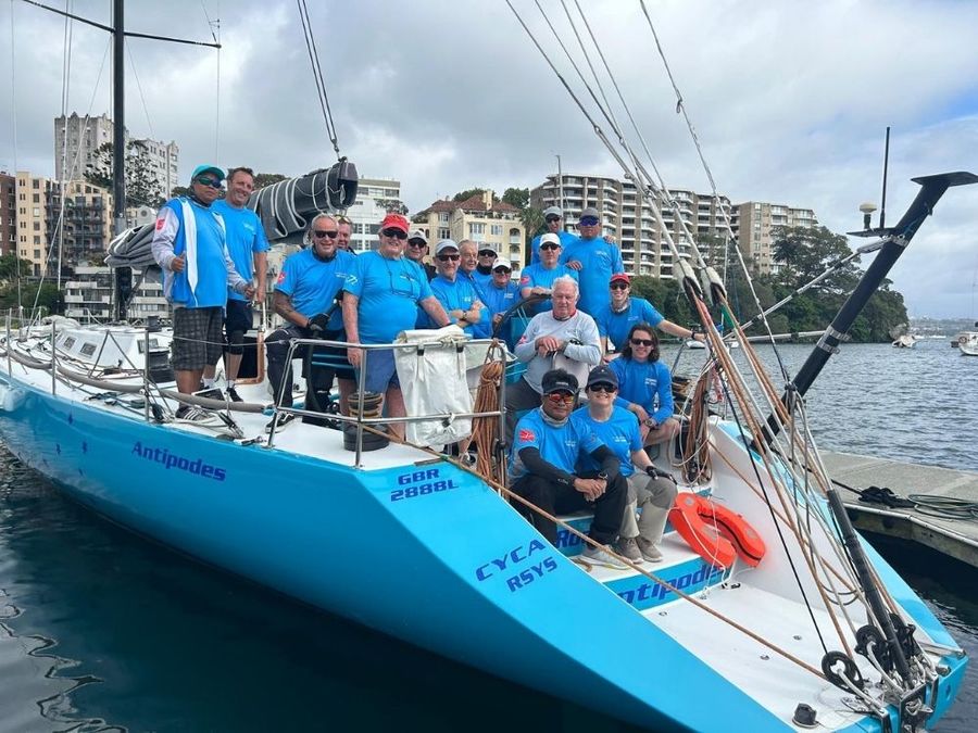 Antipodes Racing team after the recent Bird Island race @Antipodes Racing Team on Facebook
