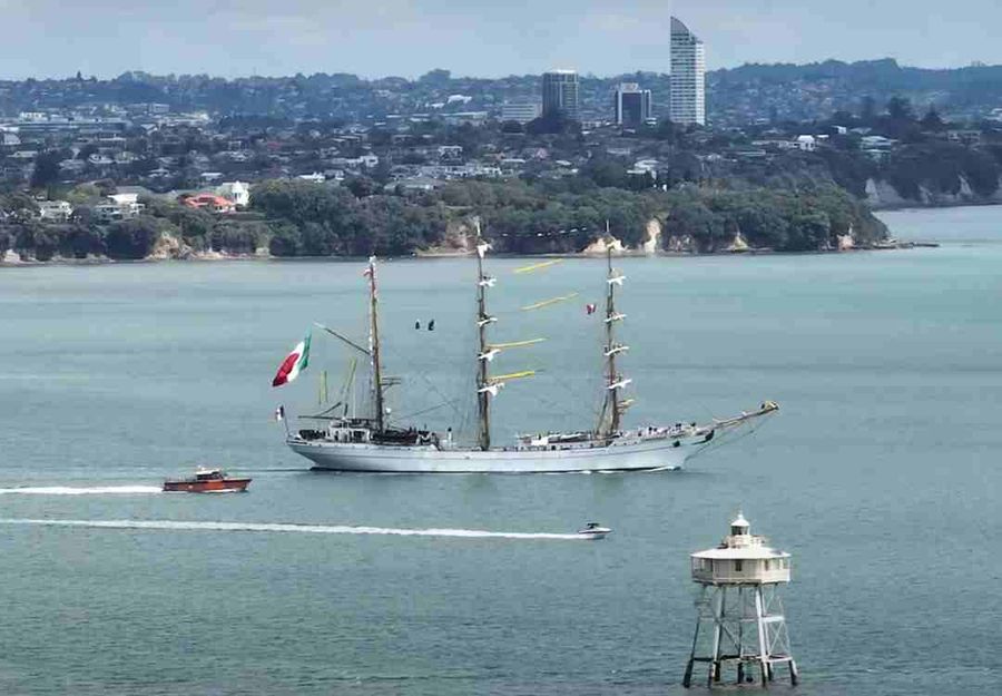 Auckland Welcomes ARM Cuauhtémoc - The Mexican Navy’s Proud Tall Ship Visits New Zealand / 7. Photo credit: Roger Mills