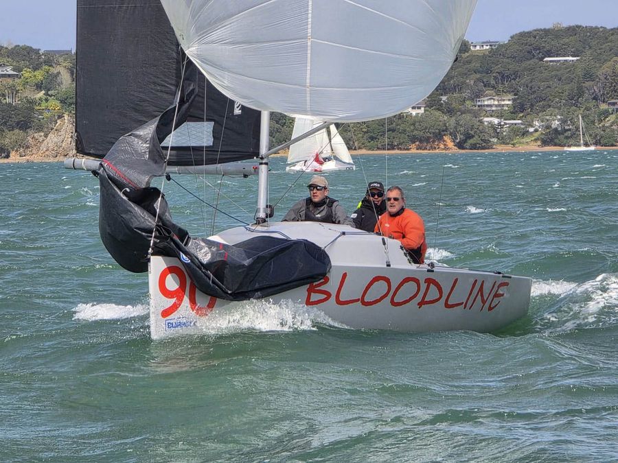 Bloodline racing at Russell in the 2026 Burnsco Elliott 5.9 Traveller Series.