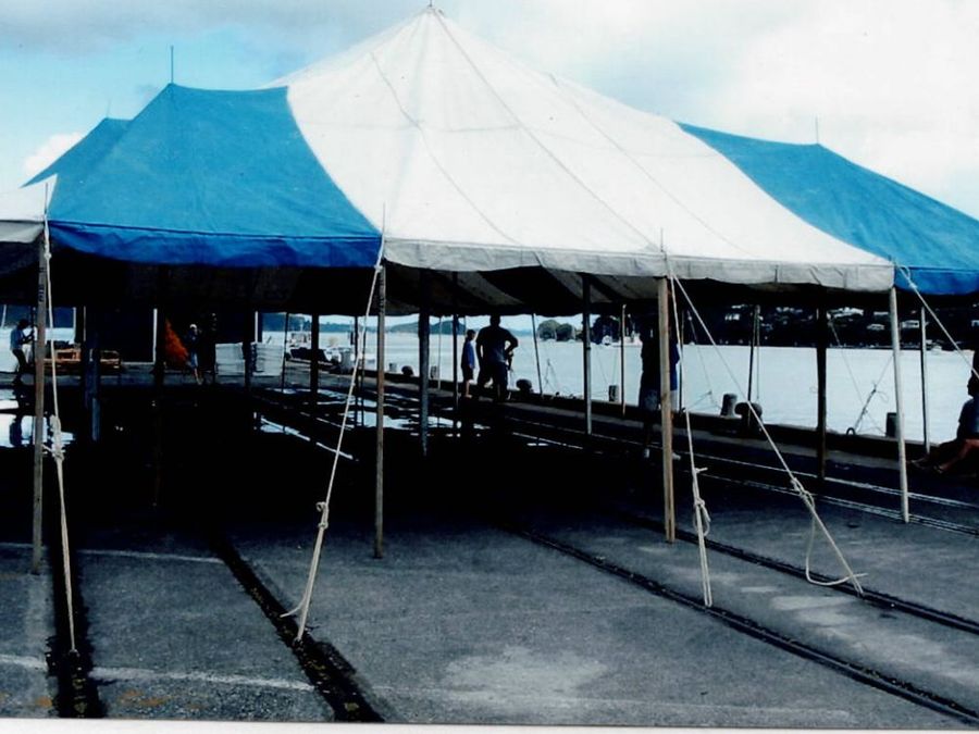 Setting up for the Bay of Islands Sailing Week. Photo / Bay of Islands Sailing Week