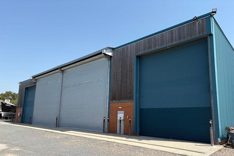 Boat shed and workshop space for lease at Essex marina, 17 August 2026