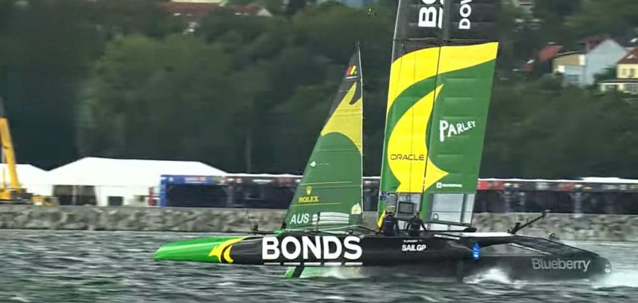 Bonds Flying Roos win SailGP Sassnitz Group B Race 1
