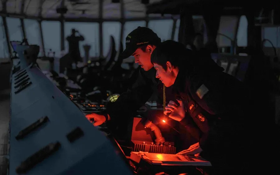 Bridge-watchkeepers-aboard-HMNZS-Aotearoa-keep-a-constant-24-hour-watch-during-patrols.-Photo-Supplied-NZDF-.webp