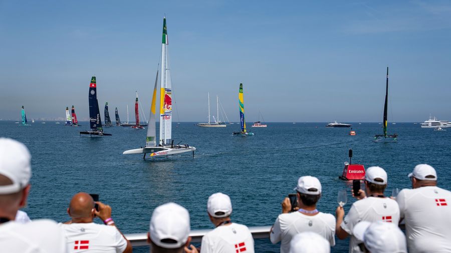 Red Bull Italy takes the win in front of the crowds in Valencia during the 2026 season.