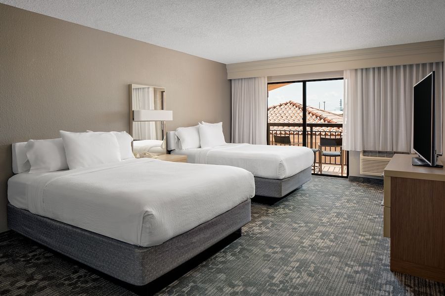 One of the hotel's spacious suites.