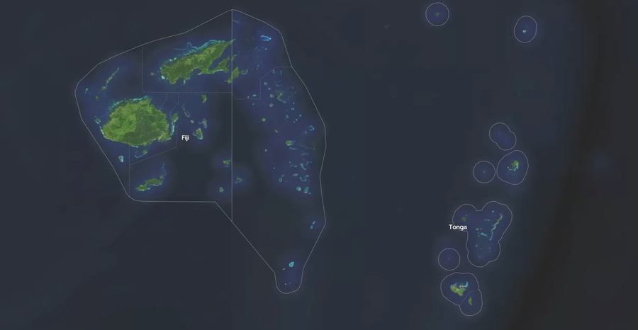 Pacific Island Chart