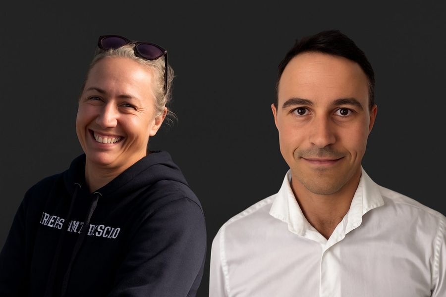 Rowing NZ's Michele Munro & Will Maling